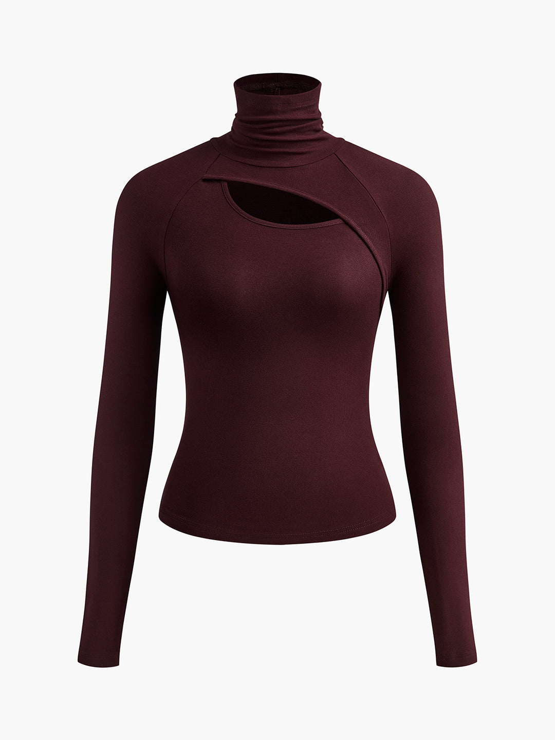 トップス Flare up Cut-out Turtleneck Long Sleeve B1729141928816_8eb2dc34-a8df-